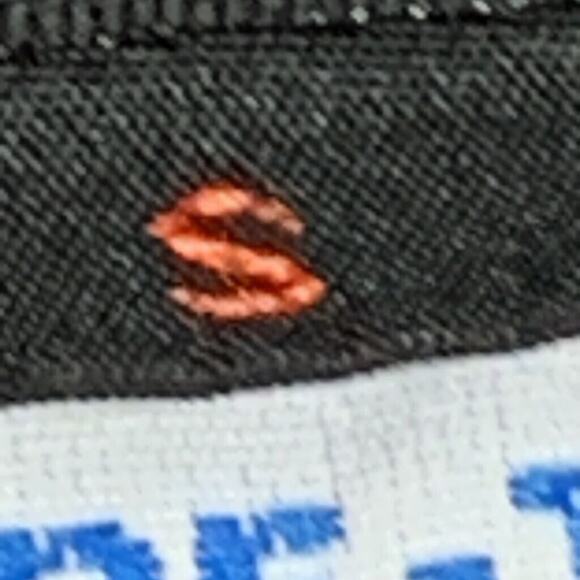 Fall Line Ski Jacket Mens Small Blue Red Waist Length Water Resistant Full Zip - Picture 9 of 12